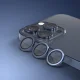 Etteri kameras aizsargstikls iPhone 15 Pro / 15 Pro Max, zils