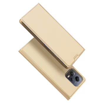 Чехол-книжка Dux Ducis Skin Pro для Xiaomi Redmi Note 12 5G / Poco X5 5G золотистый