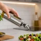 Стеклянный дозатор для масла и уксуса с мерной шкалой и стальным...
