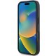 Mercedes iPhone 16 Pro Max Case Blue Line Leather MagSafe, Navy Blue