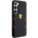 Ferrari Samsung Galaxy S23+ vāciņš Hot Stamp Lines Melns