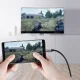 Ugreen HDMI uz USB-C kabelis 4K 60Hz 1.5m, melni pelēks (MM142 50570)