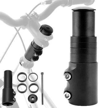Stūres paaugstināšanas adapteris Ahead 28.6mm, melns