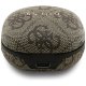 Guess 4G Classic Metal Logo TWS ENC austiņas – brūnas