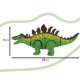 Tālvadības dinozaurs - RC Stegosaurus - staigā, spīd un rūc l Remote-controlled dinosaur - RC Stegosaurus - walks,...