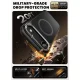 Чехол Supcase IBLSN Ares Flip Mag MagSafe для iPhone 17 Air, черный
