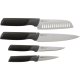 Joseph Joseph Folio Plus 8-piece Knife & Chopping Board Set, Grey