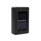 Forever Light SUNARI FLS-09 Solar LED Wall Lamp 10lm Black