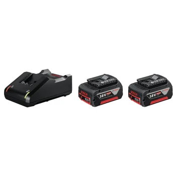 Набор Bosch 18V: 2 аккумулятора 4.0Ah и зарядное устройство GAL 18V-40