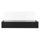 Tabletop Bio Ethanol Fireplace Smokeless Ventless Indoor Portable Fire Pit, Black