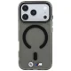 BMW vāciņš iPhone 18 Pro / 17 Pro M IML Frosted Metal Logo MagSafe, melns