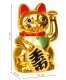 Laimes Naudas Kaķis Maneki Neko 15 cm, Zelta | Cat of fortune Maneki Neko 15 cm, Black
