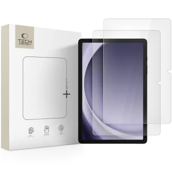 Защитное стекло Tech-Protect Glass Fit+ для Samsung Galaxy Tab A9+ / A11+ Plus 11.0 (2 шт.),...