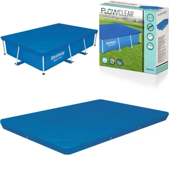 Bestway 58105 baseina pārsegs karkasa baseiniem 259 x 170 cm
