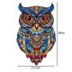 Koka Figūru Puzle Mīkla Bērniem un Pieaugušajiem Kruzzel 24551, 177 detaļas | Wooden Jigsaw Unique Shape Puzzle