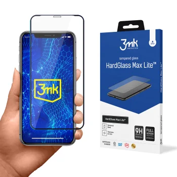 3Mk Protection iPhone X aizsargstikls HardGlass Max Lite, 9H