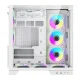 Datora korpuss Darkflash TH285 PLUS ar 8 ventilatoriem, balts