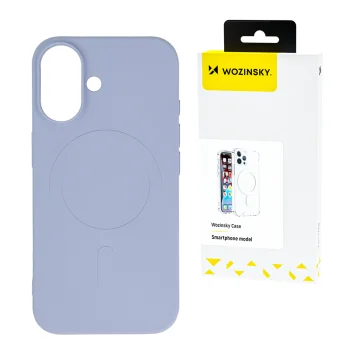 Чехол Liquid Silicone MagSafe для Samsung Galaxy S25, фиолетовый