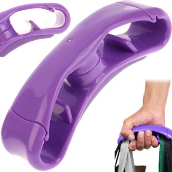 Держатель для пакетов и сумок с мягкой ручкой, до 27 кг