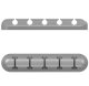 Kabeļu organizators pelēks | Cable organizer gray