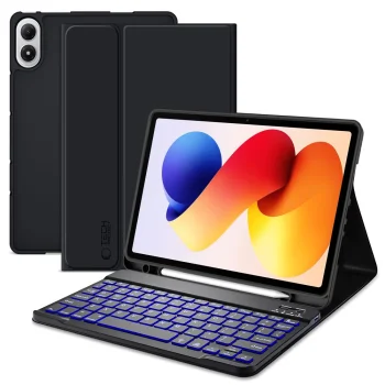 Чехол с клавиатурой Tech-Protect SC Pen для Xiaomi Poco Pad M1 / Redmi Pad 2 Pro 12.1, черный