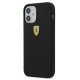 Ferrari iPhone 12 mini Case On Track Silicone, Black