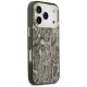 Чехол Guess Python Pattern MagSafe для iPhone 17 Pro Max / 18 Pro Max, коричневый