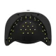 Лампа для ногтей UV LED Glow V1 168W, белая / золотая
