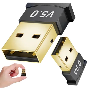 USB Bluetooth 5.0 adapteris, melns