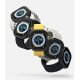 Ringke Slim 2 gab. aizsargvāciņi Apple Watch Ultra 1/2 (49mm) caurspīdīgs/melns