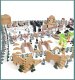Military Base 350El Soldiers Little Army Figurines
