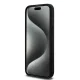 Чехол Karl Lagerfeld для iPhone 15 Pro Silicone Choupette Head MagSafe, черный
