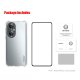 Huawei P50 ENKAY Four Corners Clear TPU Cover Case + Full Glue Tempered Glass | Чехол Кабура для...