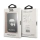 Karl Lagerfeld Saffiano Karl\'s Head MagSafe magnētiskais maciņš melns