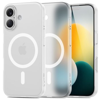 Tech-Protect MagSlim MagSafe maciņš iPhone 17 - matēts balts | Phone Case Cover Matte White