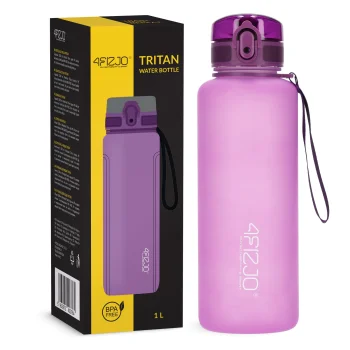 4FIZJO Sports Water Bottle 1000 ml, Pink