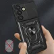 Hybrid Armor Camshield vāciņš Samsung Galaxy S25, Melns