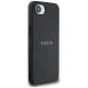 Guess PU Grained Classic Logo vāciņš ar MagSafe iPhone 16e, melns