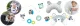 Ricokids 3в1 Интерактивный детский коврик 110х100см, Кролик