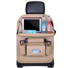 Car Back Seat Organizer Storage, Beige