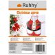 Ruhhy Christmas Apron, Santa Claus, 92x51 cm