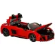 Конструктор Rastar Audi R8 Spyder 1:14, 1440 деталей, красный