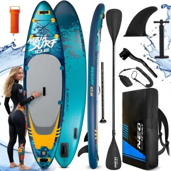 Piepūšamais SUP dēlis Aquasurf 320 x 81 x 15 cm Neo-Sport 170005