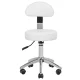 Kosmetoloģiskā taburete pedikīram BASIC 304-P, Balta
