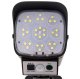 LED saules lampa ar viltus novērošanas kameru un tālvadības pulti, melna