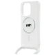 Karl Lagerfeld iPhone 16 Pro Max vāciņš Crossbody IML Karl Head MagSafe, caurspīdīgs