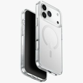 Uniq Clario Magclick Charging Phone Case Cover iPhone 17 Pro Max - Transparent