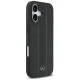 Кожаный чехол Mercedes Laurel Leaves Stripes MagSafe для iPhone 17 - Черный