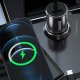 Dudao 3in1 USB Car Charger 3,4A Built-in Cable Lightning / USB Type C / micro USB, Black | Automašīnas Lādētājs