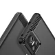 Carbon Case vāciņš Realme GT Neo 3 telefonam, TPU, melns